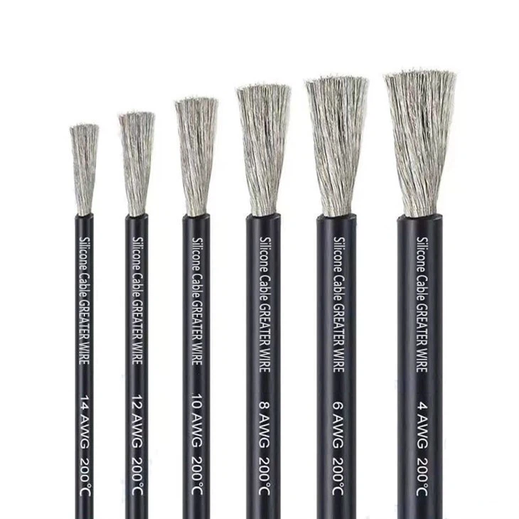 Heat Resistant 4 Gauge Silicone Heating Cable