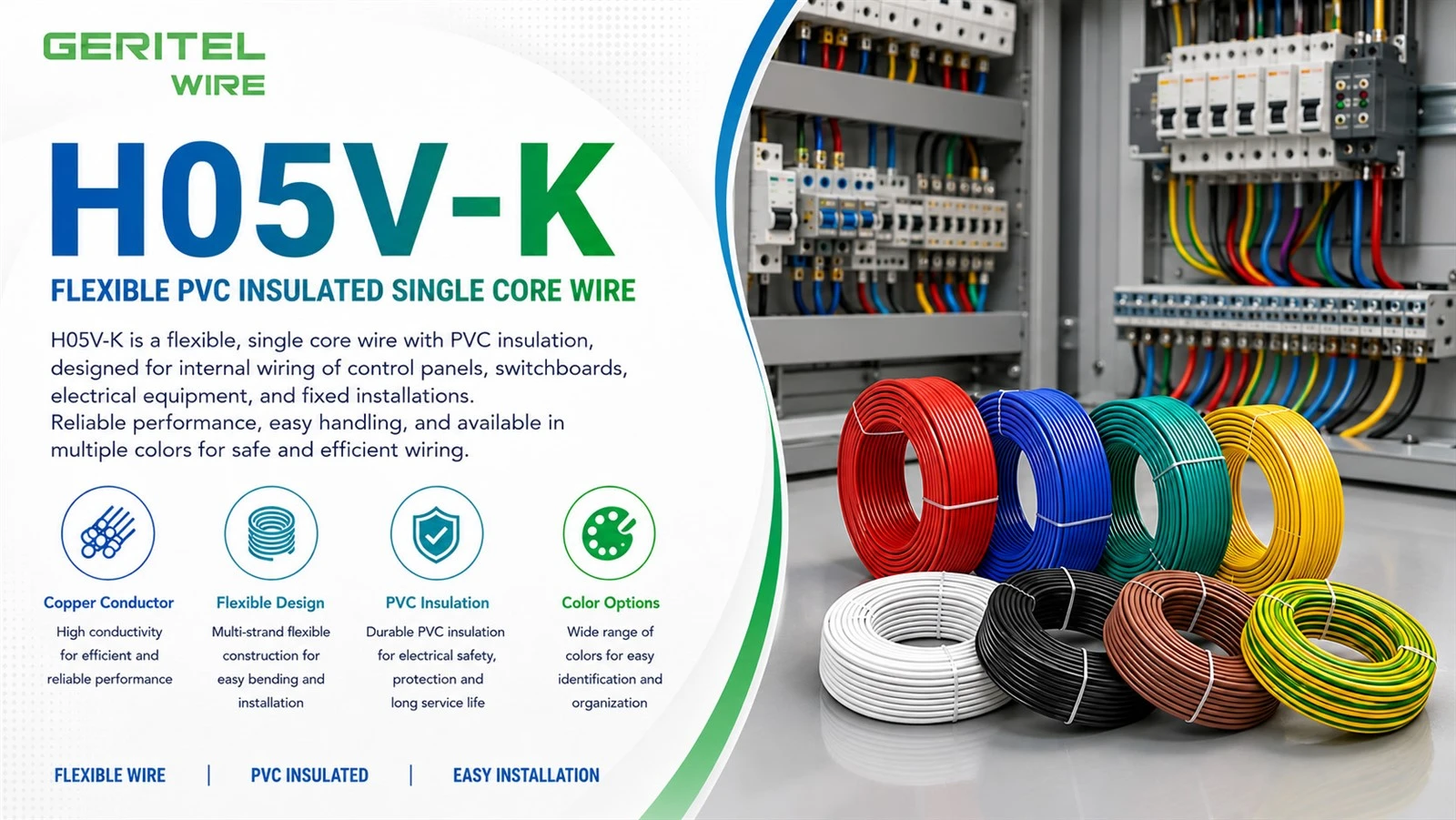 Class 5 copper wire for electrical equipment internal wiring Class 5 copper wire for electrical equipment internal wiring